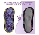3 Pairs Shoe Insole for Clog Garden Shoe Colorful Liner Floral Washable Barefoot Insert