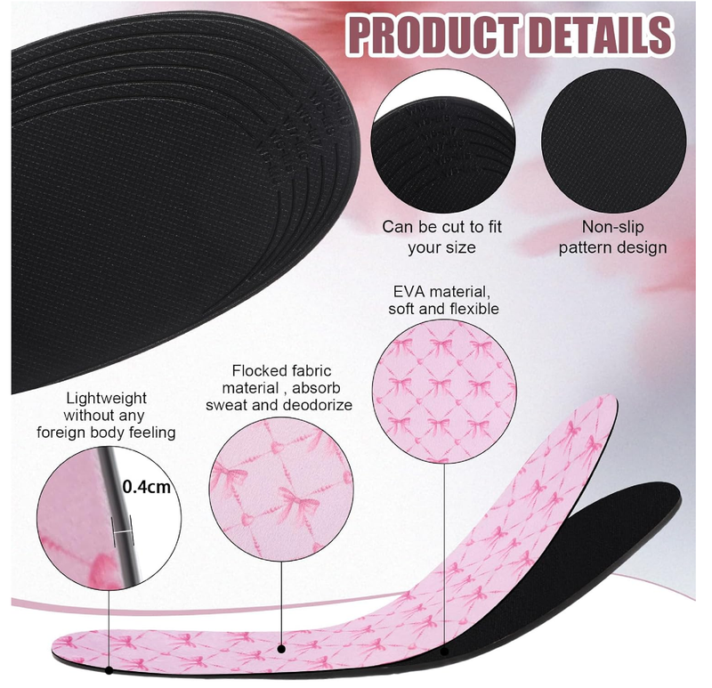 12 Pairs No Show Socks Sockless Shoe Liner Washable Barefoot Shoe Insoles No Slipping Inserts for Women Man