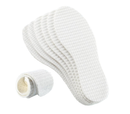 VivoFoot 3 Pairs Anti Odour Cotton Insoles, Breathable Terry Barefoot Odour Eating Inserts