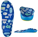 Kids Insoles for Over-Pronation Soft PU Foam Orthotics Relieve Plantar Fasciitis Flat Foot Child Inserts Gel Heel Cushion