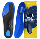 Medium Arch Support Insoles (Over 220 lbs), Heavy Duty Plantar Fasciitis Insoles for Men & Women, Orthotic Insoles.