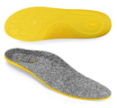 WALKHERO Wool Insoles - Fleece Arch Supports Inserts, Plantar Fasciitis Relief,