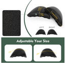 6 Pairs Shoe Filler Inserts for Women, Toe Cushion Fillers Make Shoes Fit, Heel Comfort Pads,