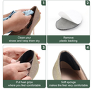 6 Pairs Shoe Filler Inserts for Women, Toe Cushion Fillers Make Shoes Fit, Heel Comfort Pads,