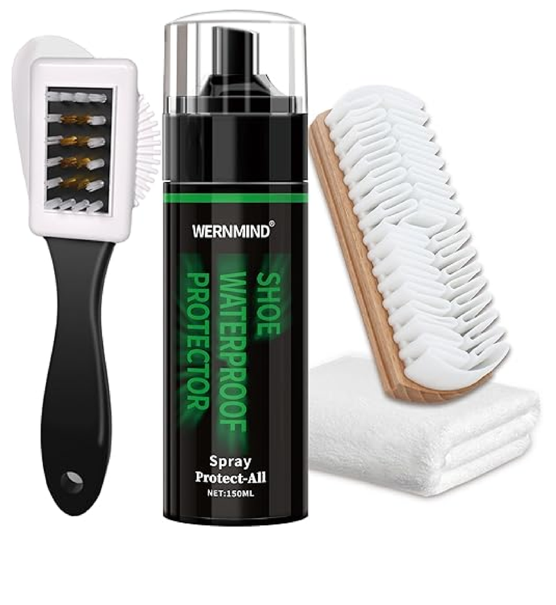 Suede Nubuck Boot Shoe Cleaner Kit Waterproof protecter Spray White Shoe Cleaning Kit For Sneakers Canvas Athletic Fabric