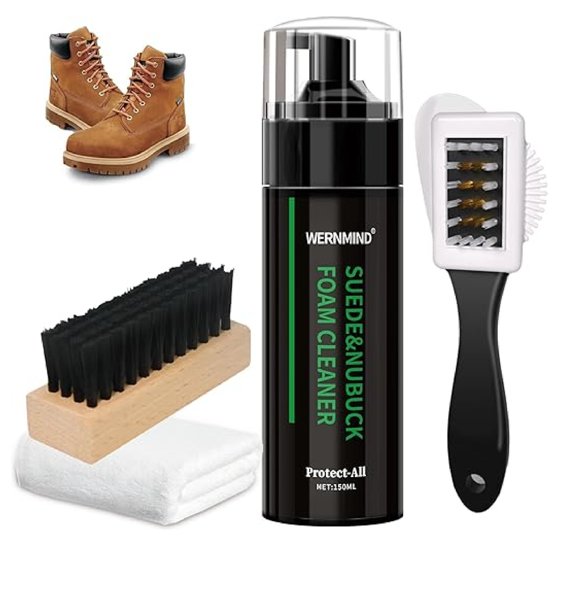 Suede Nubuck Boot Shoe Cleaner Kit Waterproof protecter Spray White Shoe Cleaning Kit For Sneakers Canvas Athletic Fabric