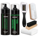 Suede Nubuck Boot Shoe Cleaner Kit Waterproof protecter Spray White Shoe Cleaning Kit For Sneakers Canvas Athletic Fabric