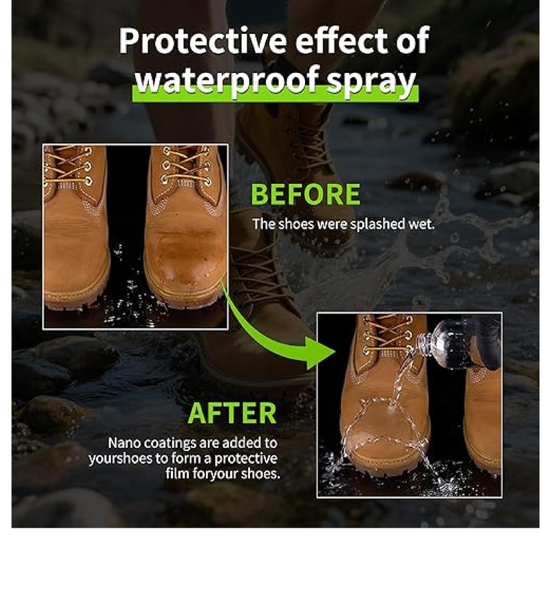 Suede Nubuck Boot Shoe Cleaner Kit Waterproof protecter Spray White Shoe Cleaning Kit For Sneakers Canvas Athletic Fabric