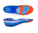 Gel Work Insoles with Poron Foam – Anti-Fatigue Shock Absorption for Standing All Day, Low Arch Support Boot Insert