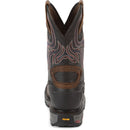Justin Work Men's Tanker 11" Steel Toe Boot - Black (WK2104) - View 5
