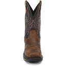 Justin Work Men's Tanker 11" Steel Toe Boot - Black (WK2104) - View 7