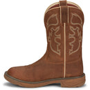 Justin Work Men's Rush 11" Waterproof Boot - Tan (WK4330) - View 8