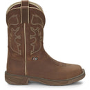 Justin Work Men's Rush 11" Waterproof Steel Toe Boot - Tan (WK4331) - View 3