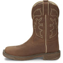Justin Work Men's Rush 11" Waterproof Steel Toe Boot - Tan (WK4331) - View 8