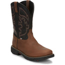 Justin Work Men's Rush 11" Waterproof Comp Toe Boot - Tan (WK4337) - View 2