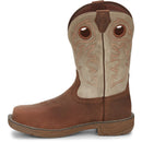 Justin Work Men's Rush 11" Waterproof Nano Comp Toe Boot - Rust (WK4338) - View 8