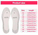3 Pairs Shoe Insoles for Kids Memory Sponge Shoe Inserts Kids Heel Grips Soft and Breathable Child Size Insoles
