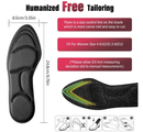 2 Pairs High Heel Inserts Women, Arch Support Insoles Breathable with Memory Foam,