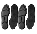 2 Pairs High Heel Inserts Women, Arch Support Insoles Breathable with Memory Foam,