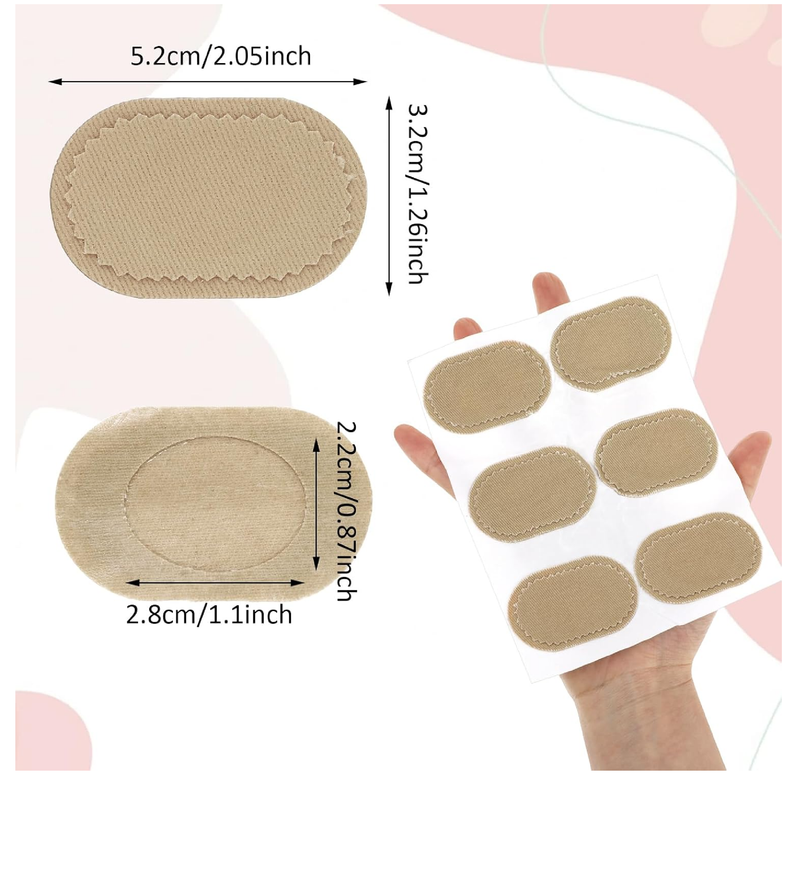 30 Pcs Bunion Pads, Bunion Cushion Protector Pads Foot Callus Cushion Toe Cushions Pad to Wear with Shoes,