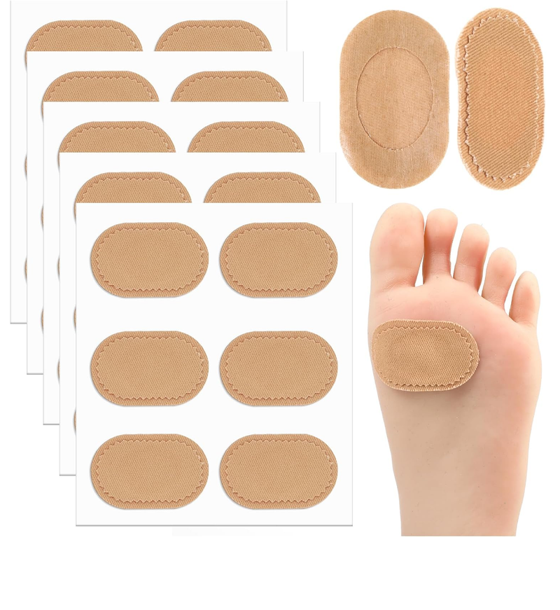 30 Pcs Bunion Pads, Bunion Cushion Protector Pads Foot Callus Cushion Toe Cushions Pad to Wear with Shoes,