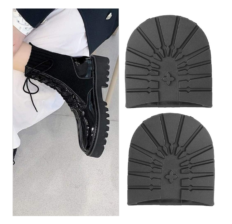 Watris Veiyi A Pair Boot Heel Replacement Pads, Non-Slip Shoe Sole Protector,