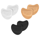 3 Pairs Leather Ball of Foot Cushions for Women, Non-Slip Comfort Foot Pads Shoe Foot Adhesive Protectors