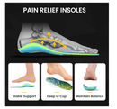 High Arch Support Insoles for Plantar Fasciitis - FSA/HSA Eligible - Welnove Comfort Work Boot Insoles