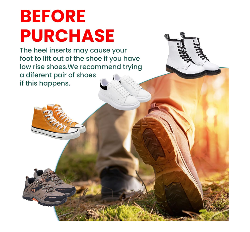Arthritis Support Insert Insoles for Men - (FSA&HSA) Welnove Reinforced Arch Orthotic Shoe Insoles