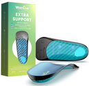 Welnove Plantar Fasciitis Insoles for Men Arch Supports Orthotics Inserts Relieve Flat Feet,