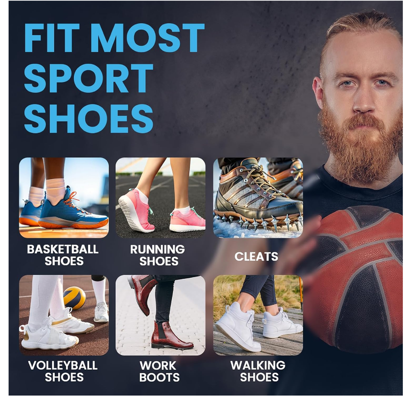 Welnove All Purpose Sports Insoles,Jump Higer & Run Faster & Stabilize Better Athletic Insoles for Running,