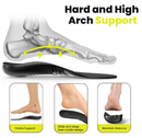 Plantar Fasciitis Insoles: High Arch Support Orthotic Insoles for Men and Women.