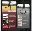 Welnove Insoles for Walking All Day with Arch Support, Walking Insoles for Men & Women for Hiking,