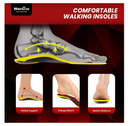 Walk Comfort Insoles - Welnove Pain Relief Insoles with Arch Support Cushion Inserts for Walking,