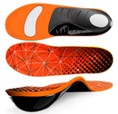 Plantar Fasciitis Arch Support Insoles - Welnove Heavy Duty High Arch Inserts Standing All Day, Fatigue Reduce - Orthotic Cushion for Foot Pain,