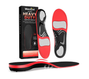 Arch Support Insoles for Plantar Fasciitis - Welnove 220+ lbs Heavy Duty Orthotic Inserts for Men Women Heel Pain Flat Feet