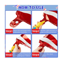 Wettarn 36 Pcs 4th of July Balloons Includes 6 Pcs American Flag Balloon and 30 Pcs