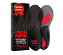 Work Orthotic Insoles - Anti Fatigue Medium Arch Support Shoe Insert Men Women