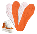 2 Pairs Insoles for Women Men - U-Shape Memory Foam Insoles - Super Soft 4D Cloud Insole