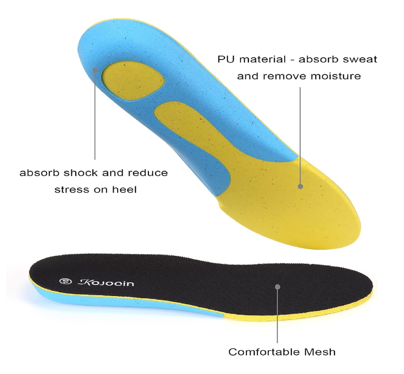 Sport Athletic Shoe Insoles, Shoe Inserts Men Women Unisex Comfort Insoles