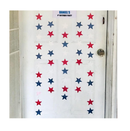 4th of July Decorations Star Streamers Banners 6.56Ft 18 Red white and Blue Stars Banner Patriotic Strar Banner for Independence Day Memorial Day Veterans Day Party Decoration 4 Pack