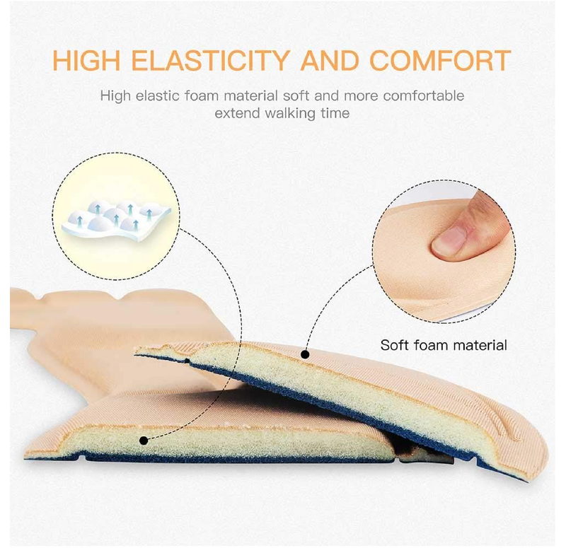 2020 New Shoe Insoles, Sponge Shoes Pads with High Heel Inserts for Loose Shoes, Metatarsal/Arch Pain, Foot Pain,