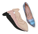 XINIFOOT 3 Pairs Heel Insoles, Shoe Insoles with Heel Grips, Sponge Shoes Pads Heel Cushions,