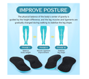 XINIFOOT Supination Correction Insoles for Men & Women, Plantar Fasciitis Orthotic Insoles