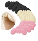 12 Pairs Anti-Slip Heel Cushion Grips Liner Inserts Heel Pads for Shoes Slipping Protectors for Loose Dress Shoe Too Big Boots Men Women