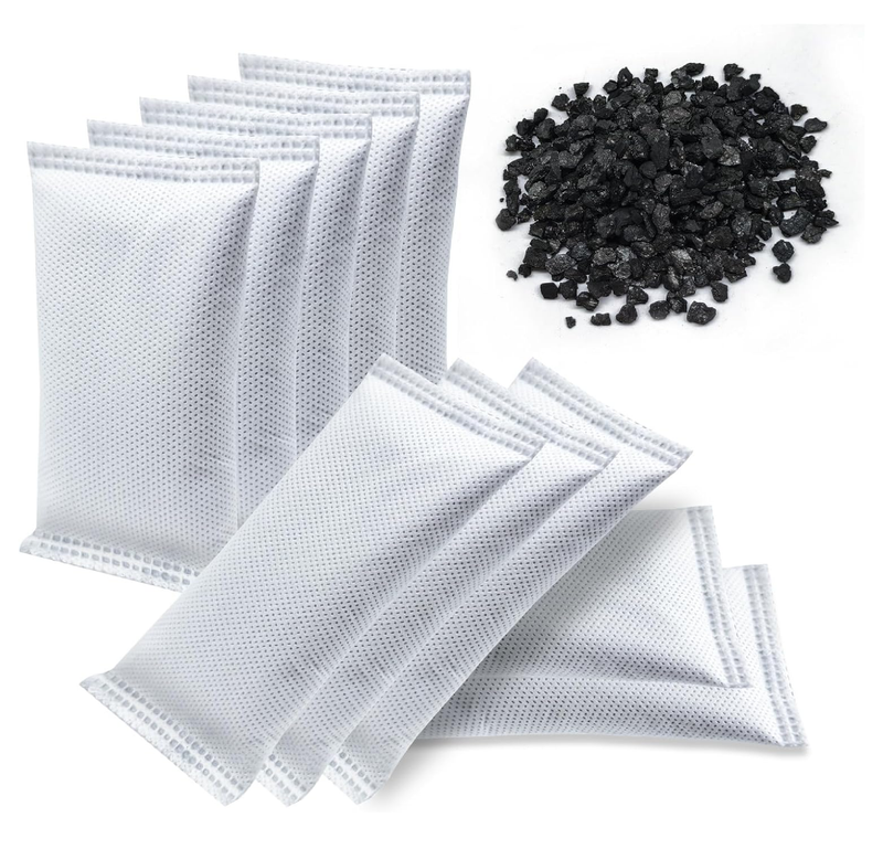 10 Pack Shoe Deodorizer,Activated Charcoal Odor Absorber,Reusable Odor Eliminator for Shoes,