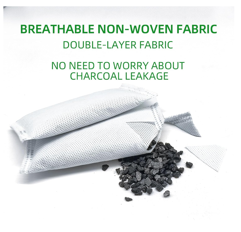 10 Pack Shoe Deodorizer,Activated Charcoal Odor Absorber,Reusable Odor Eliminator for Shoes,