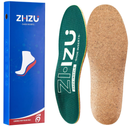 Cork Orthotic Insoles for Plantar Fasciitis – ZHZU Arch Support Shoe Inserts for Flat Feet,