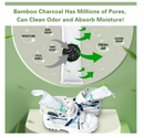 Shoe Odor Deodorizer Inserts - Longer Charcoal Eliminator Smell Inserts for Work Boot, Sneakers,