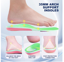 ZOVE Plantar Fasciitis Insoles for Unisex Extra Wide Width Shoe Insoles Arch Support Orthopedic Shoes